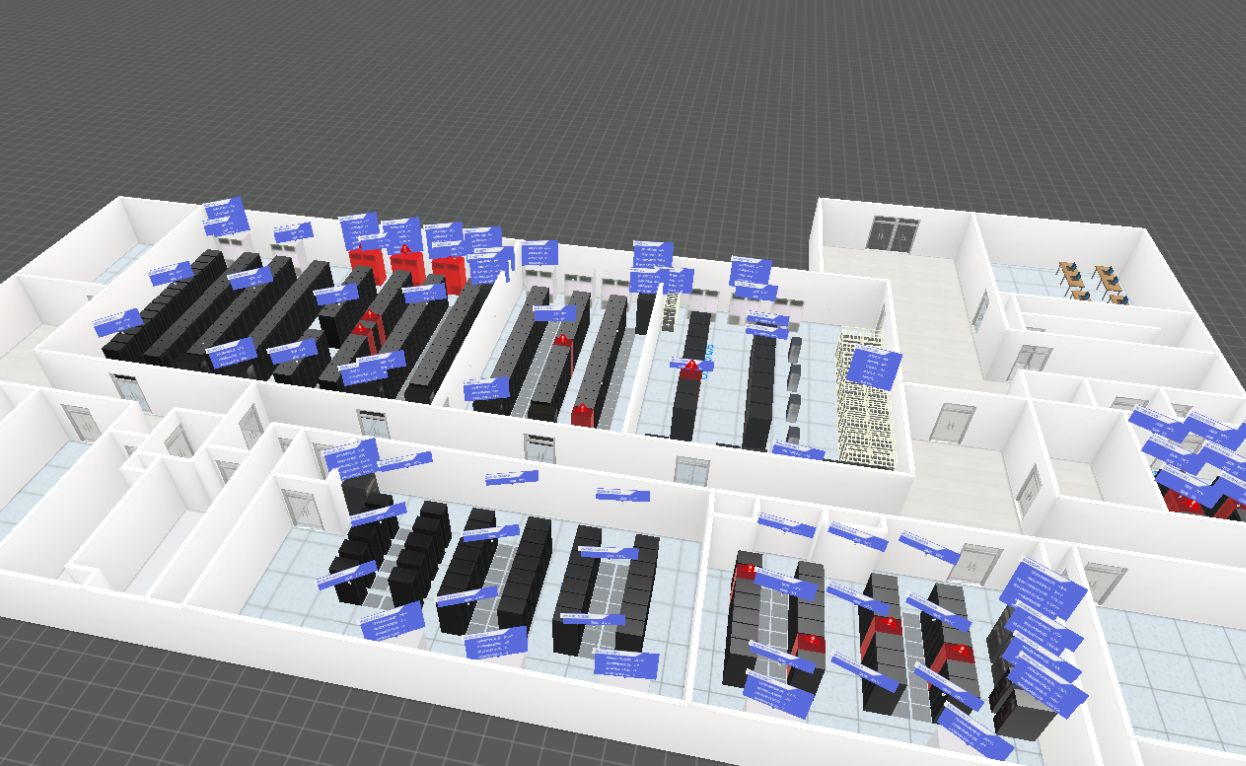 三維機房監(jiān)控